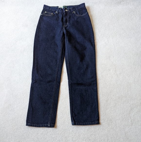 Ralph Lauren Denim - Lauren Jeans Co dark blue jeans NWT size 6